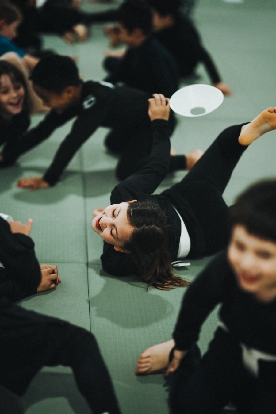 Kids training Jiu-Jitsu at Haven Grappling Academy